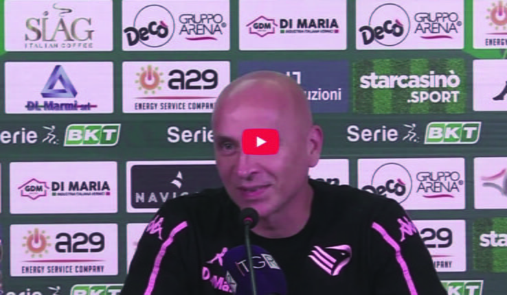Palermo – Genoa the Corini Press Conference – 5th Day Serie B